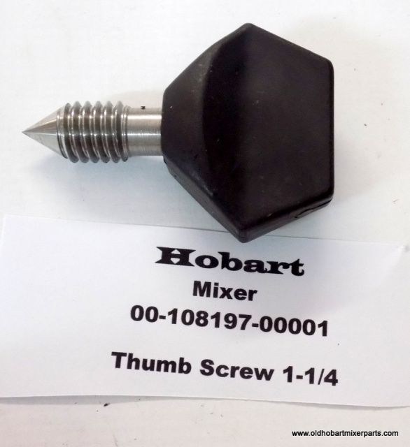 Hobart Mixer A120-A200-D300-H600 Attachment 00-108197-00001 Thumb Screw